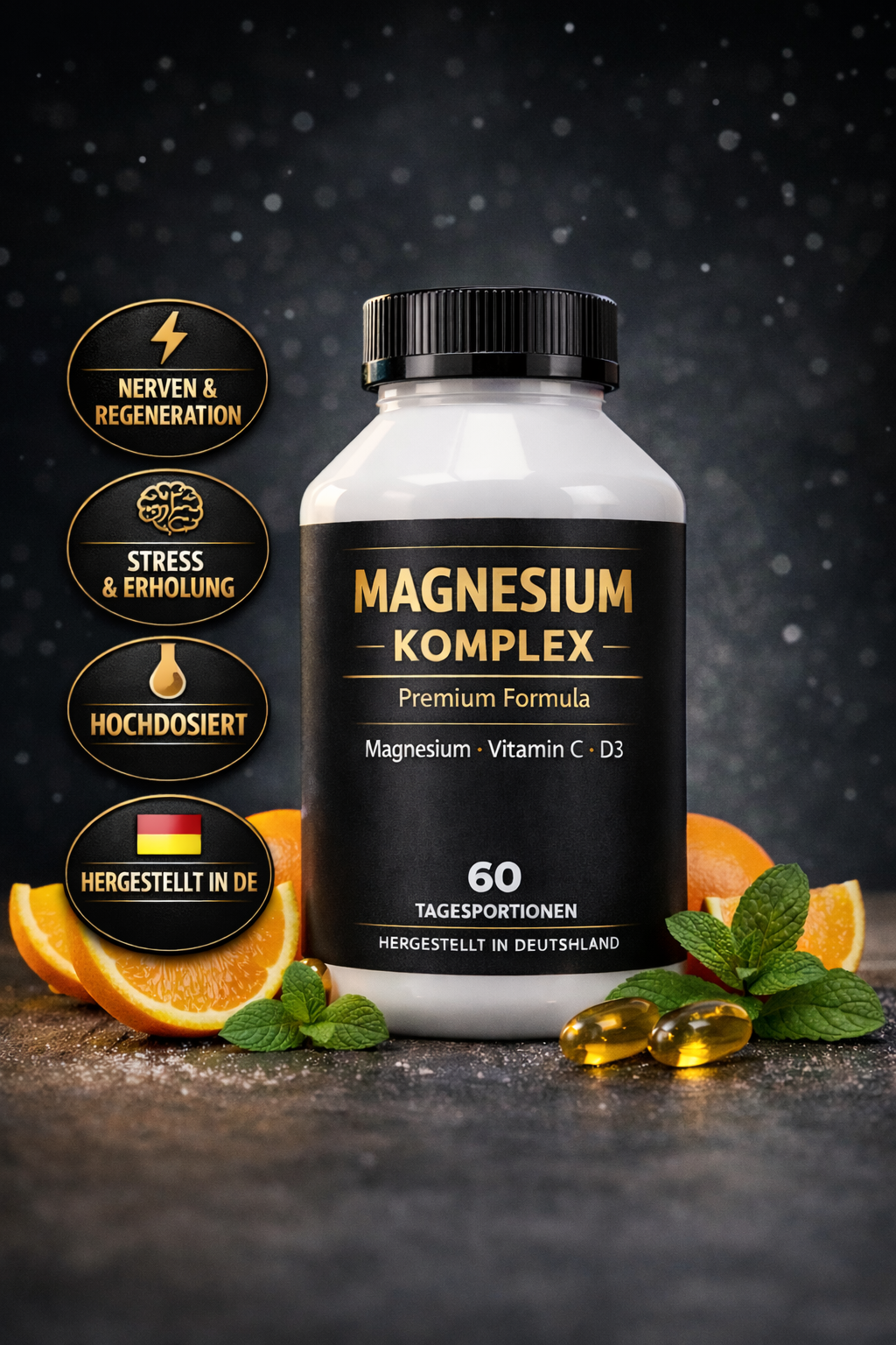 Magnesium Komplex Shots Plus+ - 500ml